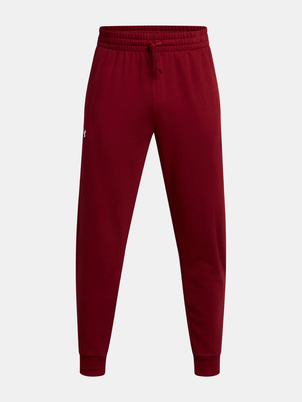 Under Armour Pánské tepláky Under Armour UA Rival Fleece Joggers-RED