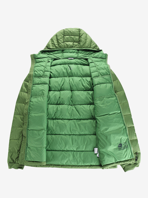 ALPINE PRO Pánská zimní péřová bunda s dwr ALPINE PRO ROGIT treetop