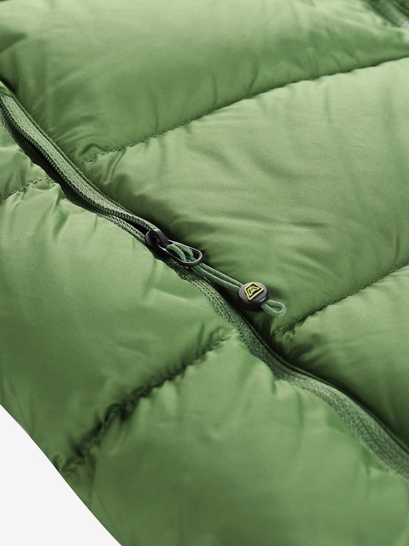 ALPINE PRO Pánská zimní péřová bunda s dwr ALPINE PRO ROGIT treetop
