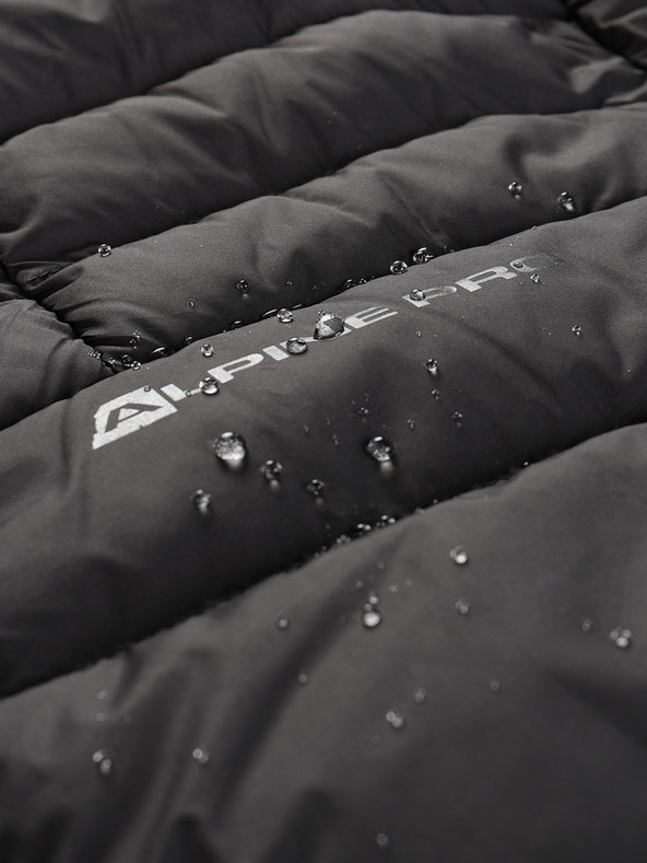ALPINE PRO Pánská zimní péřová bunda s dwr ALPINE PRO ROGIT black