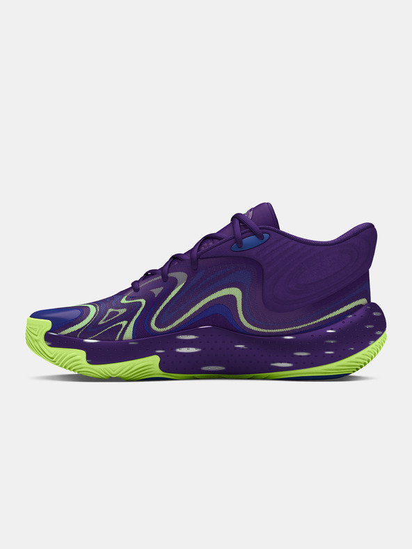 Under Armour Unisexové boty Under Armour UA Spawn 6 Mid SOS-PPL