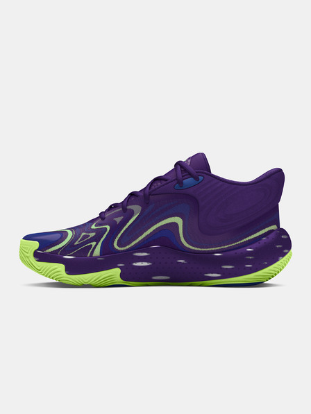 Under Armour Unisexové boty Under Armour UA Spawn 6 Mid SOS-PPL
