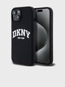 DKNY Liquid Silicone Arch Logo MagSafe Zadní Kryt pro iPhone 11 Black DKNY