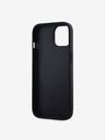 DKNY PU Leather Stack Logo Magsafe Zadní Kryt pro iPhone 15 Black DKNY