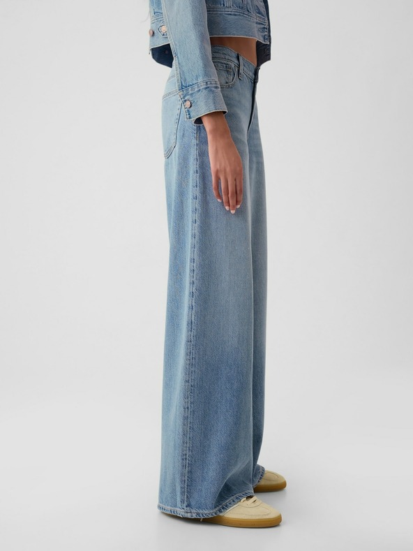 GAP Džíny Mid Rise UltraSoft Baggy GAP