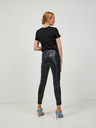 Guess Černé dámské koženkové legíny Guess New Priscilla