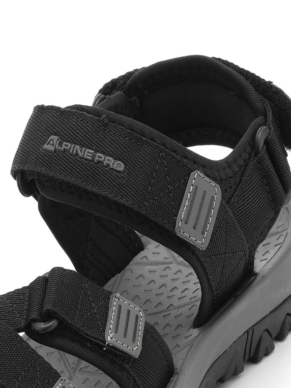 ALPINE PRO Letní outdoorové sandály ALPINE PRO KILEW černá