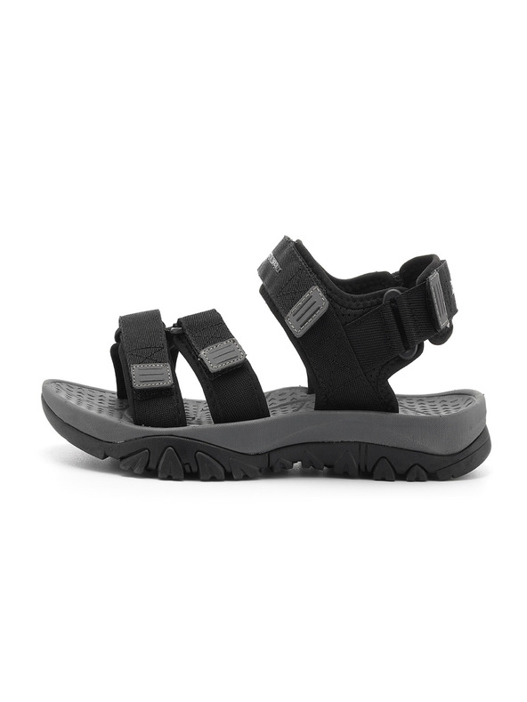 ALPINE PRO Letní outdoorové sandály ALPINE PRO KILEW černá