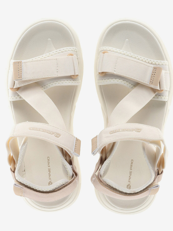 ALPINE PRO Dámské letní sandály ALPINE PRO LAQA creme