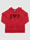 GAP Mikina na zip s logem GAP