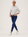 Marks & Spencer Modré dámské skinny fit džíny Marks & Spencer