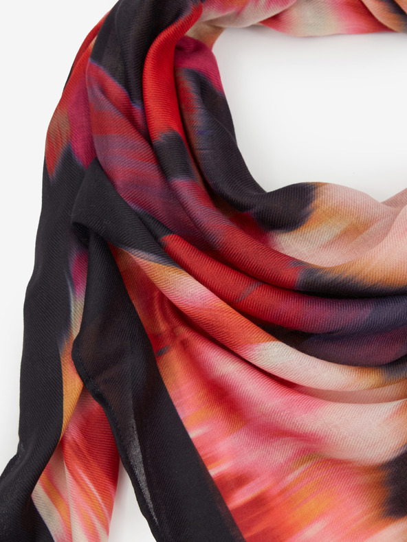 Orsay Červený dámský vzorovaný šátek ORSAY