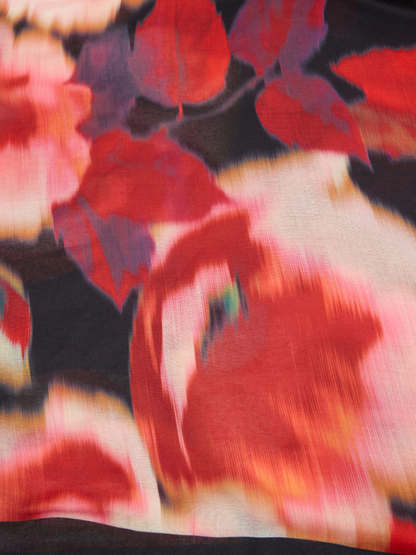 Orsay Červený dámský vzorovaný šátek ORSAY