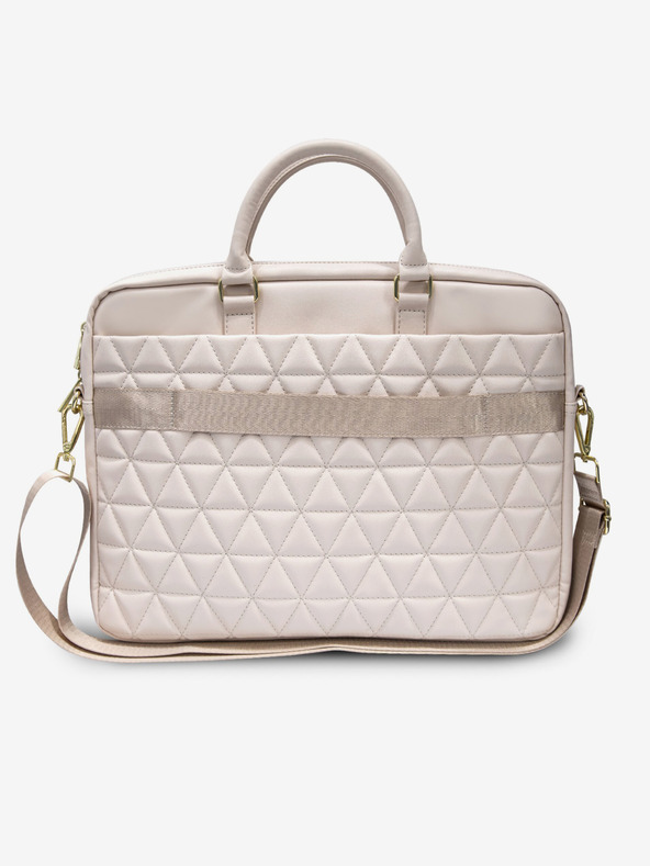 Guess Guess Quilted Taška pro Notebook 15 Pink"
