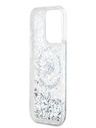 Karl Lagerfeld Karl Lagerfeld Liquid Glitter Karl Head MagSafe Zadní Kryt pro iPhone 15 Pro Max Transparent