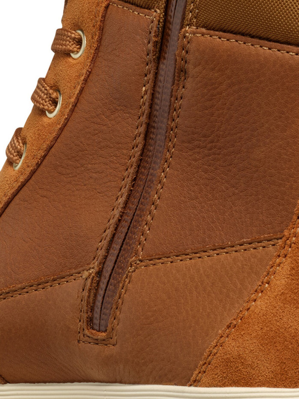 Geox Hnědá dámská kotníková obuv Geox Lamide+Grip ABX