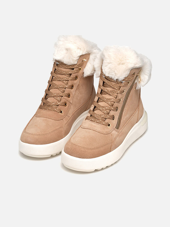 Geox Hnědá dámská kotníková obuv Geox Dalyla B ABX