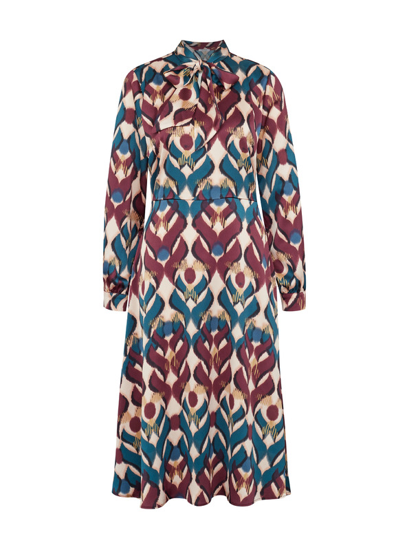 Orsay Hnědé dámské midi šaty ORSAY