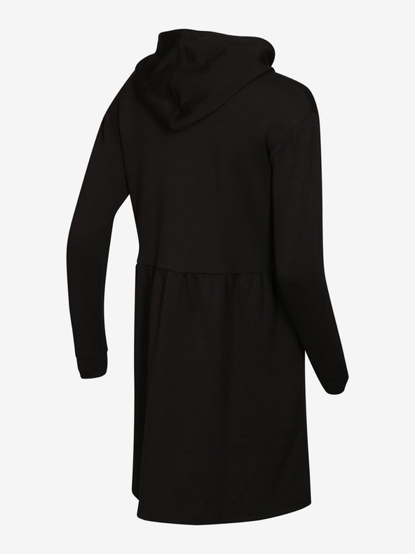 NAX Černé dámské šaty NAX Miwa