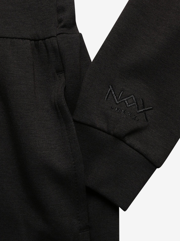 NAX Černé dámské šaty NAX Miwa