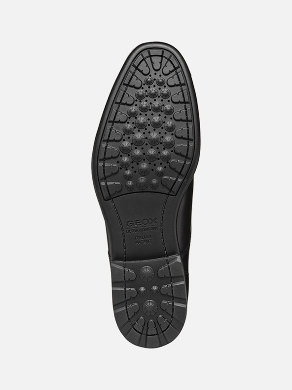 Geox Černá pánská společenská obuv Geox Walk Pleasure
