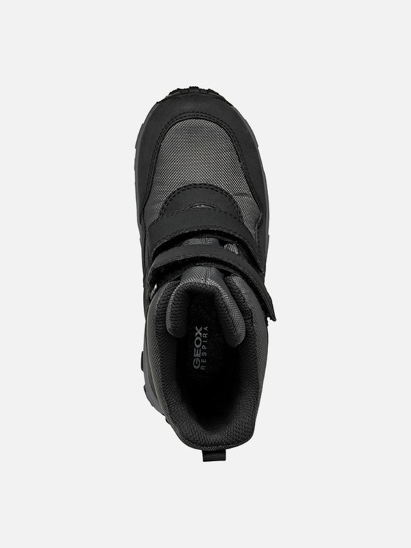 Geox Černá chlapecká kotníková obuv Geox Himalaya B ABX