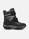 Geox Černá chlapecká kotníková obuv Geox Himalaya B ABX