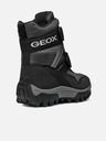 Geox Černá chlapecká kotníková obuv Geox Himalaya B ABX