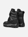 Geox Černá chlapecká kotníková obuv Geox Himalaya B ABX