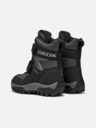 Geox Černá chlapecká kotníková obuv Geox Himalaya B ABX
