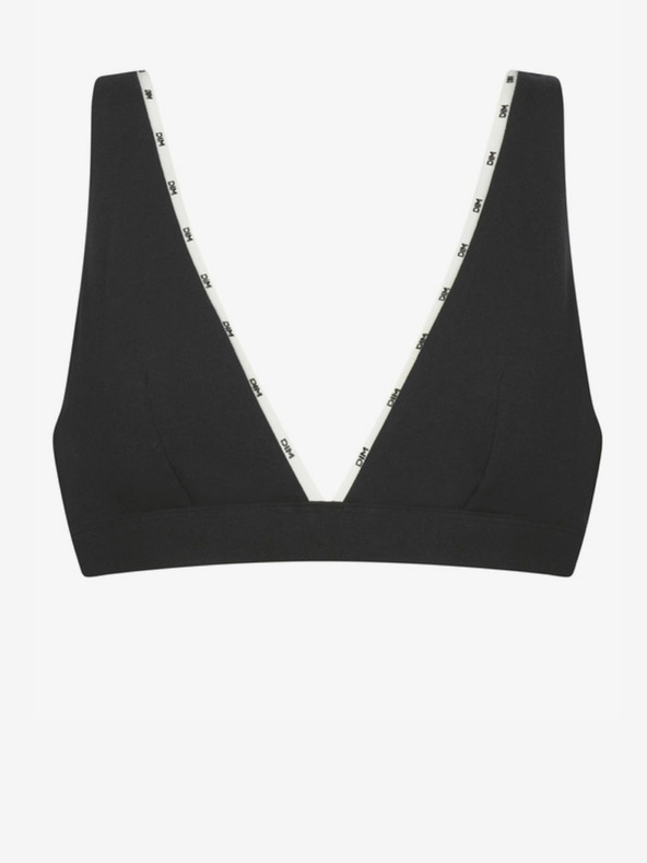 DIM Černá dámská podprsenka Dim Icons Foulard