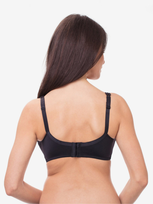 DIM Černá dámská podprsenka s kosticemi Dim GENEROUS CLASSIC BRA