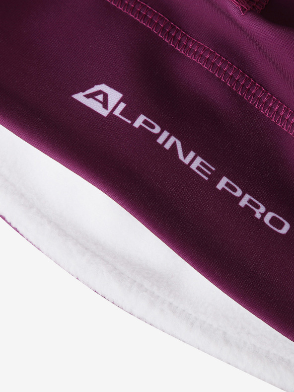 ALPINE PRO Funkční čepice s bambulí ALPINE PRO ABERE holyhock