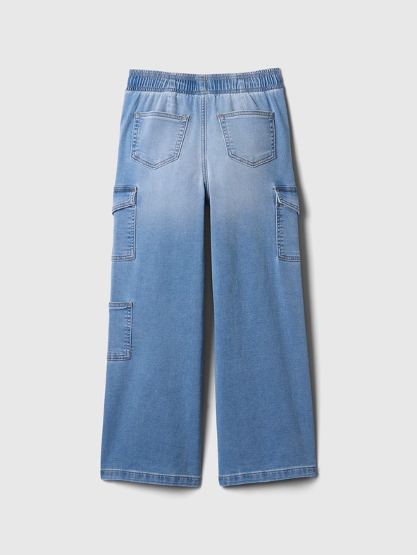 GAP Dětské džíny wide cargo GAP