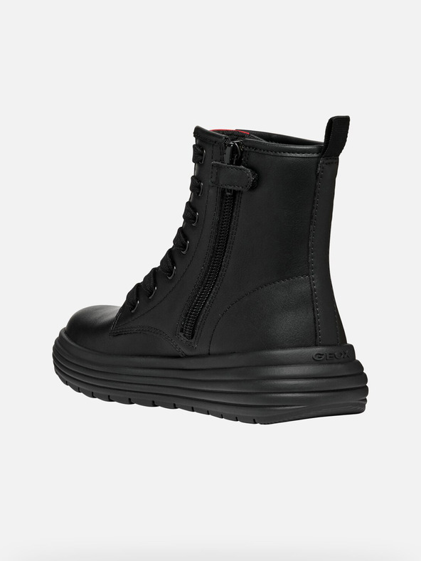 Geox Černá dívčí kotníková obuv Geox Phaolae