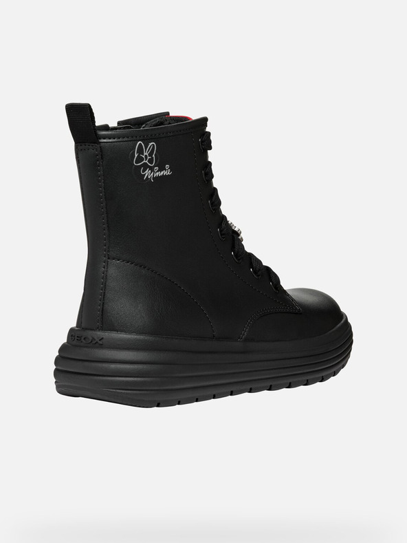 Geox Černá dívčí kotníková obuv Geox Phaolae