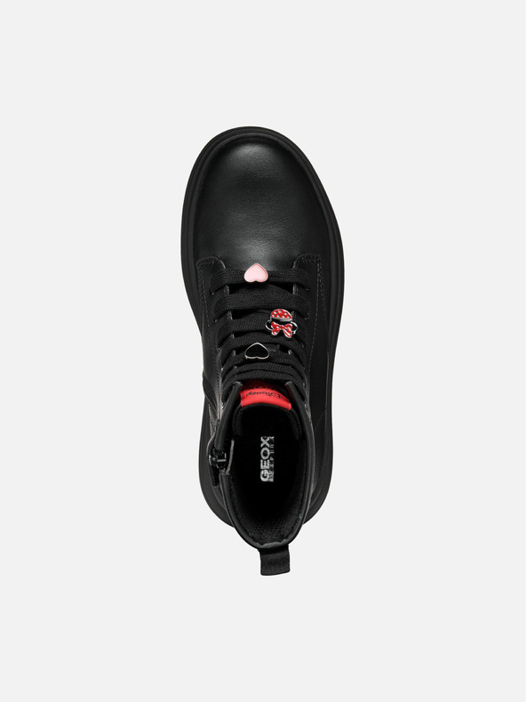 Geox Černá dívčí kotníková obuv Geox Phaolae