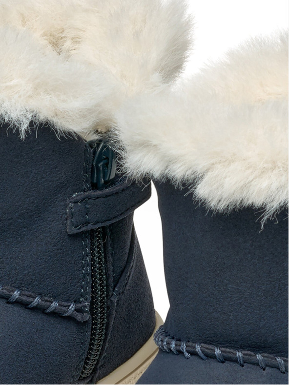 Geox Tmavě modrá dívčí kotníková obuv Geox Theleven