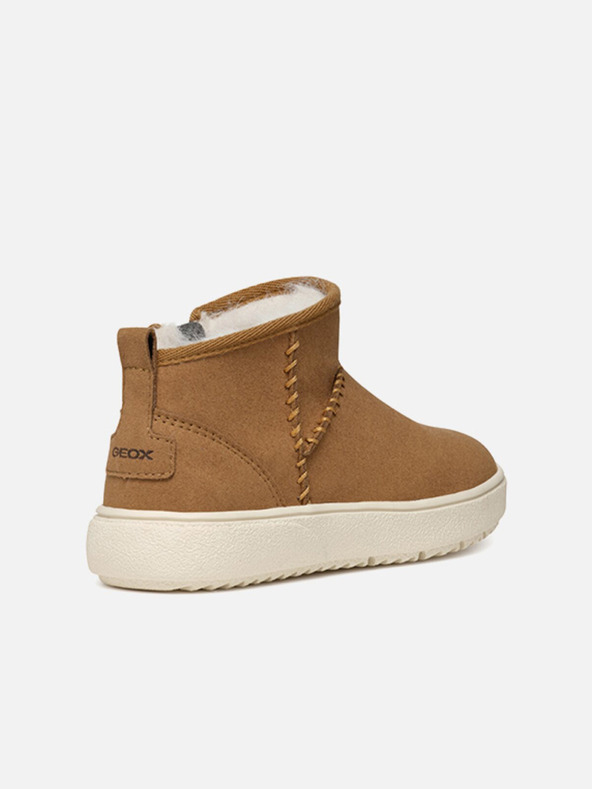 Geox Světle hnědá dívčí kotníková obuv Geox Theleven