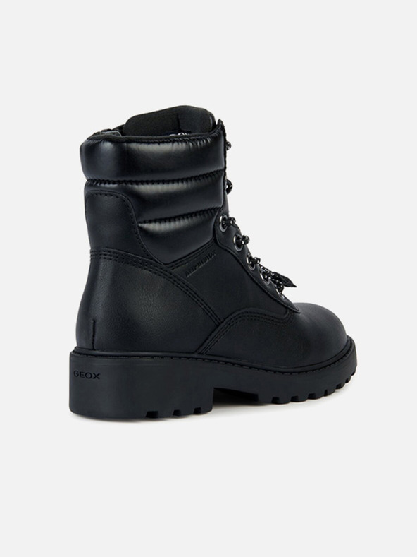 Geox Černá dívčí kotníková obuv Geox Casey B ABX