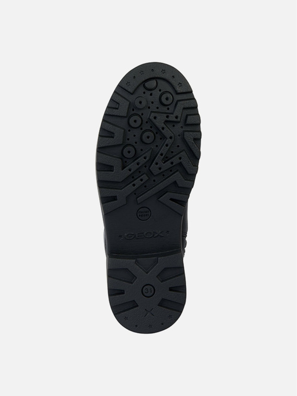 Geox Černá dívčí kotníková obuv Geox Casey B ABX