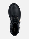 Geox Černá dívčí kotníková obuv Geox Eclair