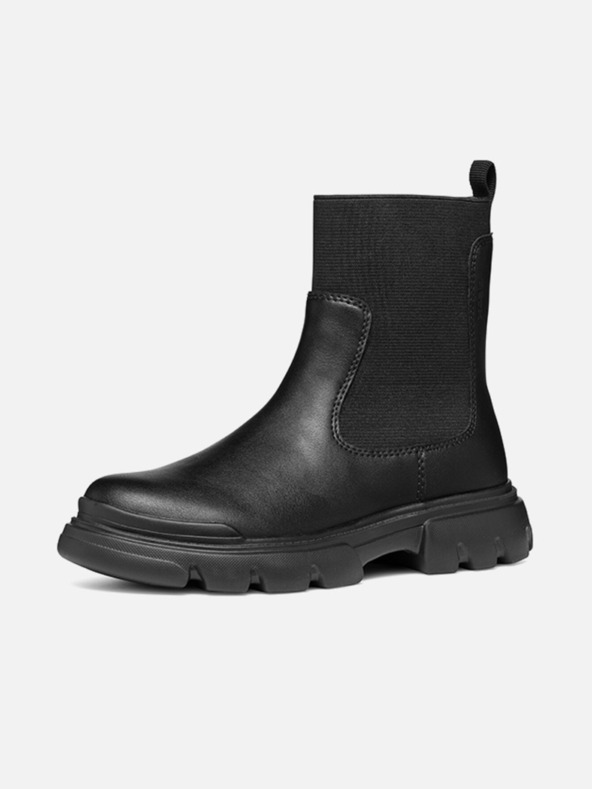 Geox Černá dívčí kotníková obuv Geox Junette