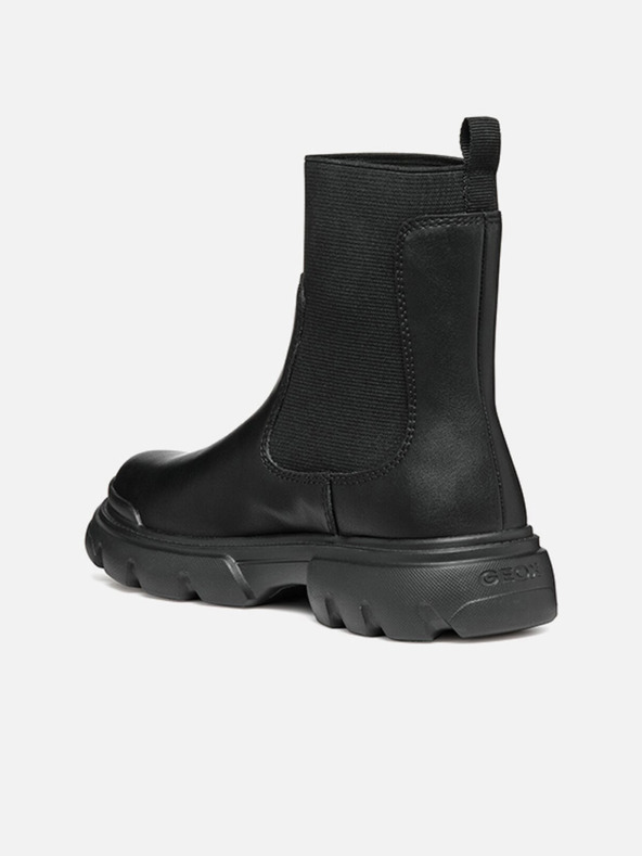 Geox Černá dívčí kotníková obuv Geox Junette