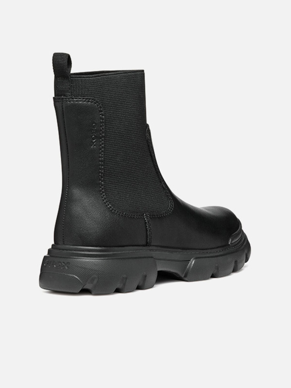 Geox Černá dívčí kotníková obuv Geox Junette