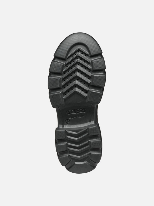 Geox Černá dívčí kotníková obuv Geox Junette