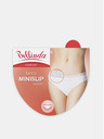 Bellinda Tělové dámské kalhotky s krajkovým detailem Bellinda FANCY COTTON MINISLIP