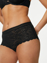 Marks & Spencer Sada tří dámských krajkových kalhotek s technologií Flexifit™ v černé barvě Marks & Spencer