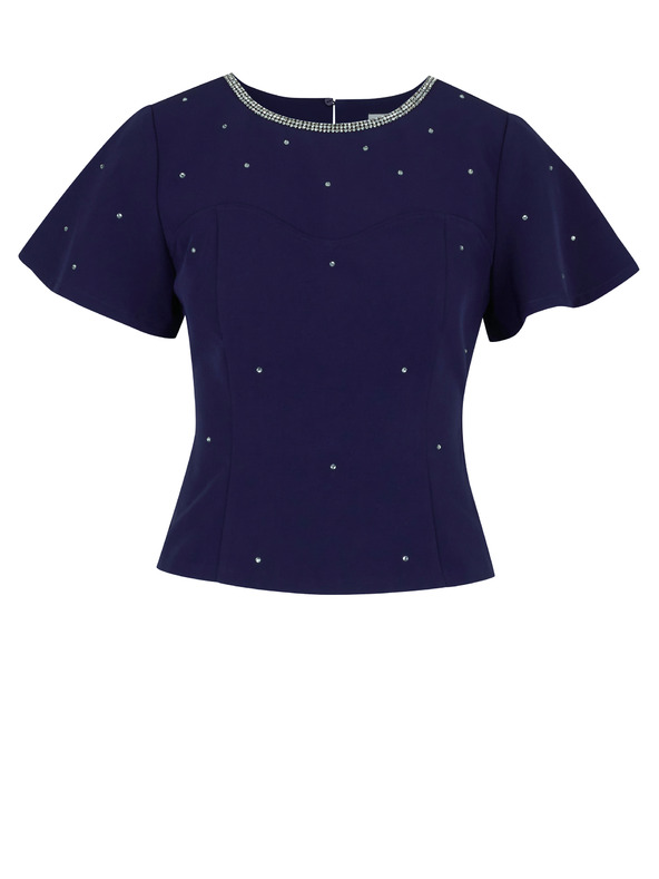 Orsay Tmavě modrá dámská halenka ORSAY