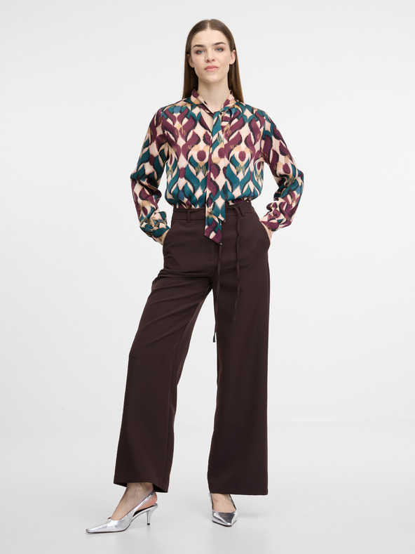 Orsay Hnědá dámská halenka ORSAY